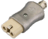 Aluminium Body Plug Straight 2 Pin 16 amps | Elmatic